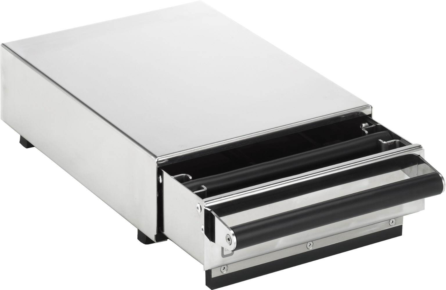 8038678-CASSETTO INOX FONDI CAFFÈ