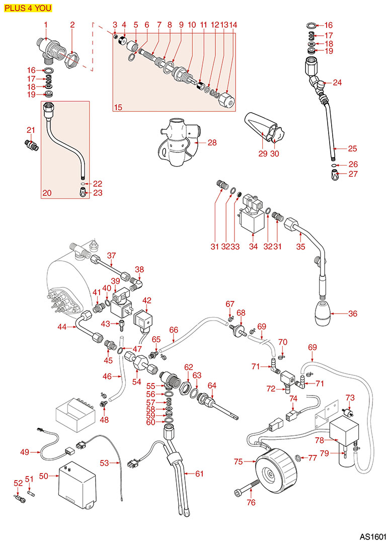 8062704-ASTORIA - CMA - WASSER- DAMPFHÄHNE PLUS 4 YOU