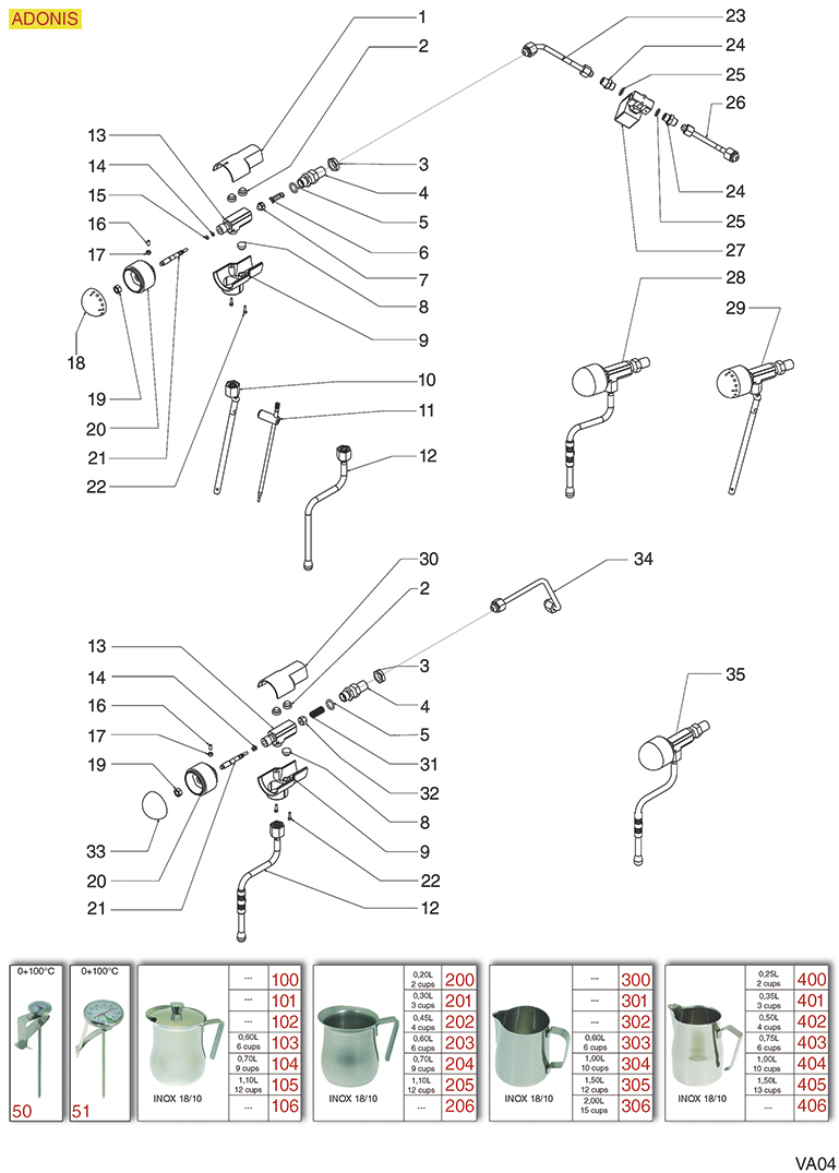 8063164-VICTORIA ARDUINO - ADONIS DAMPFHÄHNE
