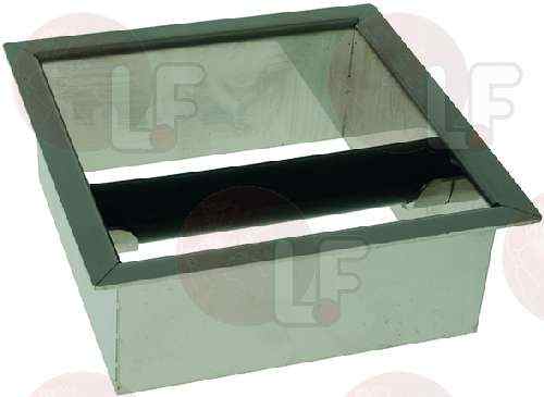 8064119-CASSETTO INOX FONDI CAFFÈ DA INCASSO